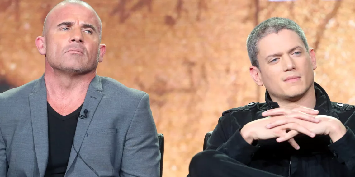 Dominic Purcell and Wentworth Miller