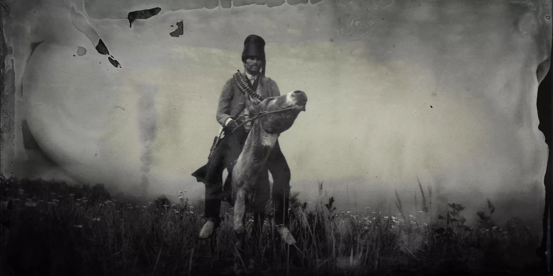 Fake Naser al-Din Shah Qajar in RDR2!