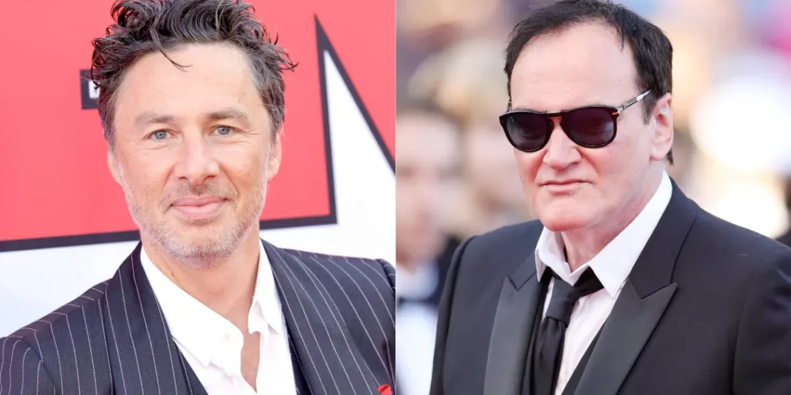 Zach Braff Quentin Tarantino
