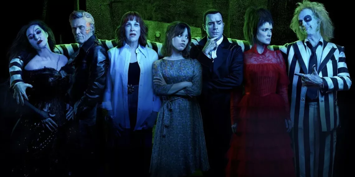 Burton's Faith in Theatrical Release Pays off for "Beetlejuice" Sequel 41 Beetlejuice Beetlejuice