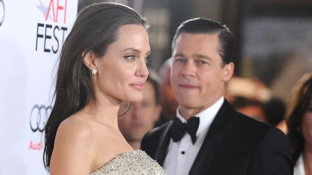 Angelina Jolie and Brad Pitt