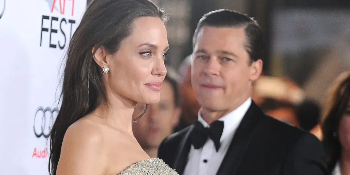 Angelina Jolie and Brad Pitt