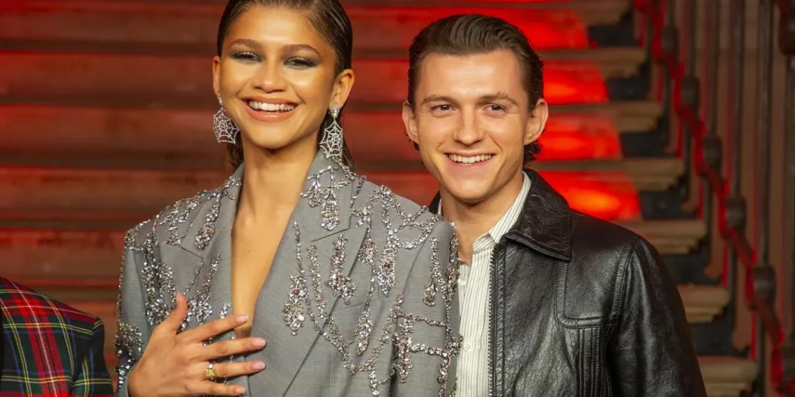 Zendaya and Tom Holland