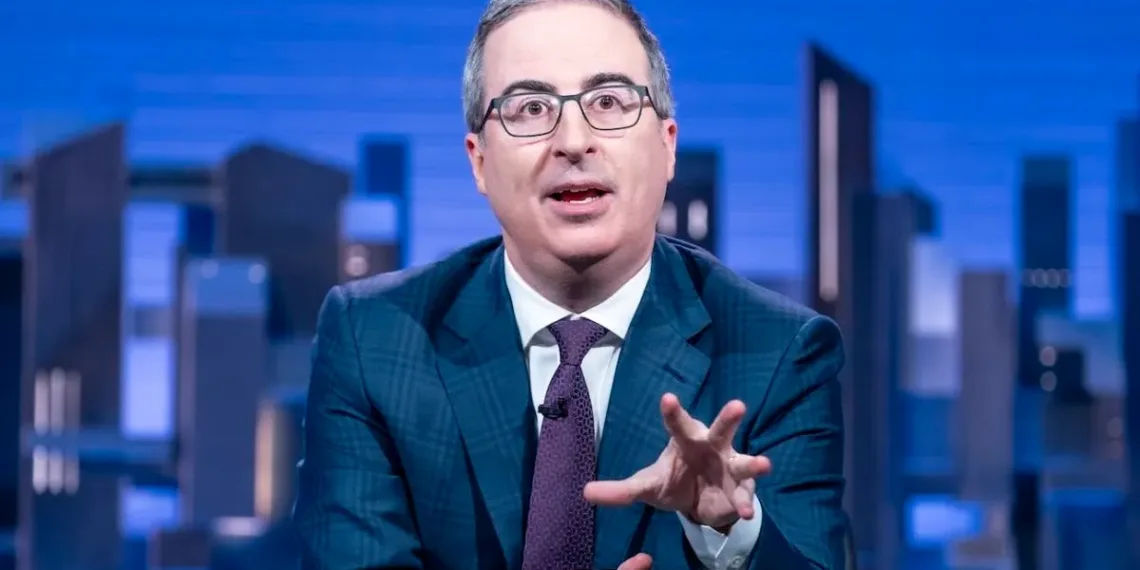 John Oliver took aim at Mel Gibson during Sunday’s episode of Last Week Tonight, responding to news that a Justice Department attorney, Liz Oyer, was dismissed after opposing the restoration of Gibson’s gun rights. Oyer, who previously served as a U.S. pardon attorney, wrote an opinion column for Rolling Stone, stating she was fired just hours after refusing to support Gibson’s request. “No one has told me why I was fired,” Oyer wrote. “But the notice was delivered hours after I declined to recommend reinstating the gun rights of a famous friend of the president, the actor Mel Gibson, who has a history of violence against women.” Oliver addressed the situation, stating that Oyer was dismissed for questioning whether Gibson, “best known for his work in screaming,” should have access to firearms. He pointed viewers toward Gibson’s Wikipedia page, referencing details on his controversies. He also read from the entry about Gibson’s father, Hutton Peter Gibson, who was described as a conspiracy theorist and Holocaust denier. “That is a fascinating man,” Oliver said. “And imagine having so many terrible views that producing Mel Gibson is not the worst thing about you.” Oliver connected the discussion to broader political concerns, mentioning recent events involving antisemitism and free speech. He criticized the firing, calling it a “f—ing disgrace,” and stressed the importance of defending rights, warning that if they are not protected, they “could be going, going, gone.”