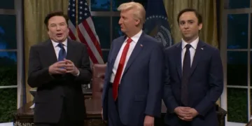 Mike Myers Returns as Elon Musk in ‘SNL’ Cold Open Featuring Trump and Marco Rubio 1 Mike Myers Marco Rubio