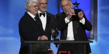 Francis Ford Coppola Celebrated by Spielberg, Lucas at AFI Life Achievement Ceremony 1 AFI
