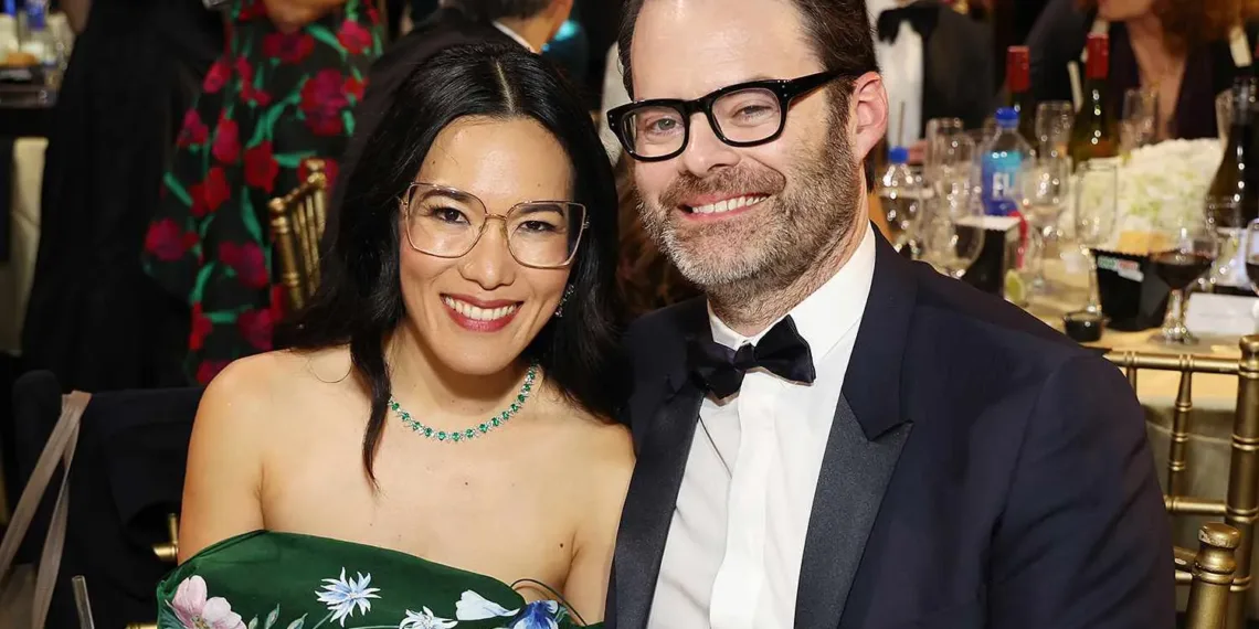 Ali Wong and Bill Hader
