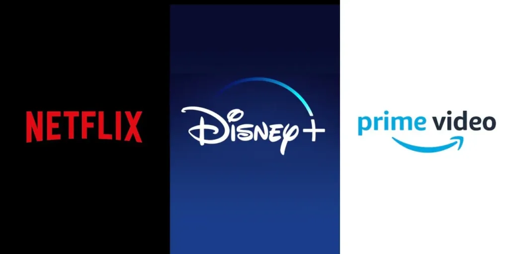 Netflix, Disney+, Prime Video