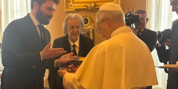 Al Pacino Granted Rare Vatican Audience With Pope Leo XIV 1 Al Pacino