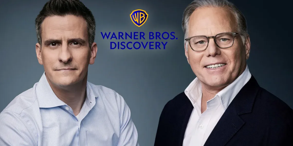 Gunnar Wiedenfels and David Zaslav
