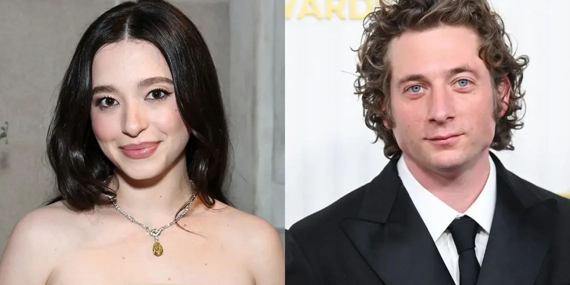 Mikey Madison and Jeremy Allen