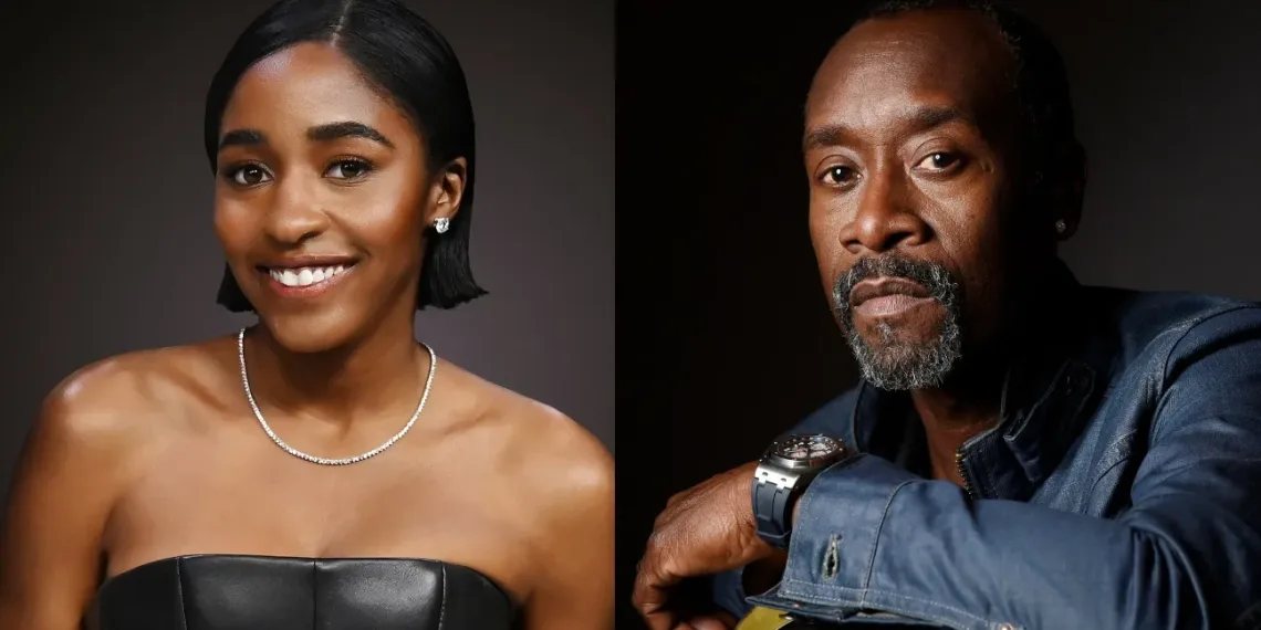 Ayo Edebiri And Don Cheadle