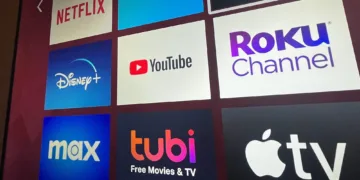 YouTube, Netflix And Roku Channel