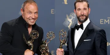 Noah Wyle and Stephen Graham