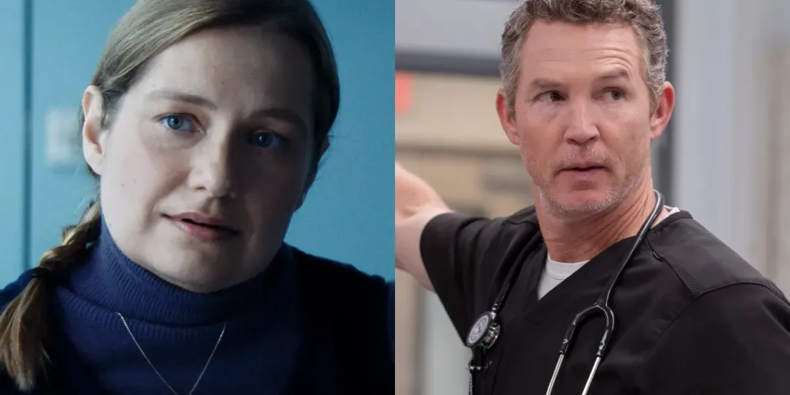 Shawn Hatosy and Merritt Wever