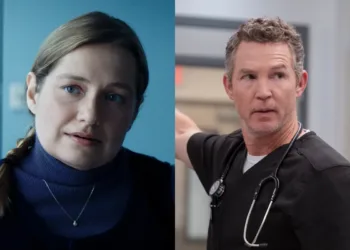 Shawn Hatosy and Merritt Wever