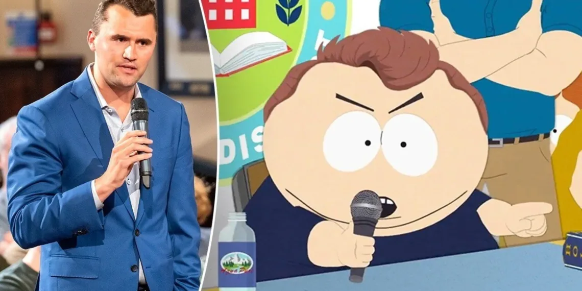 charlie kirk south park