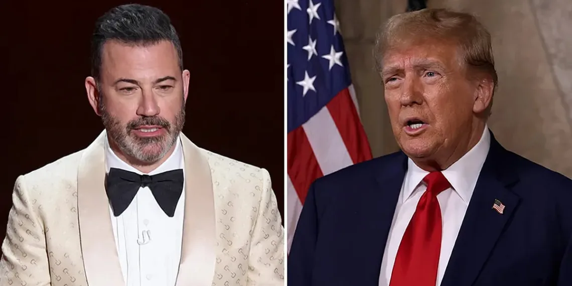 jimmy kimmel vs donald trump