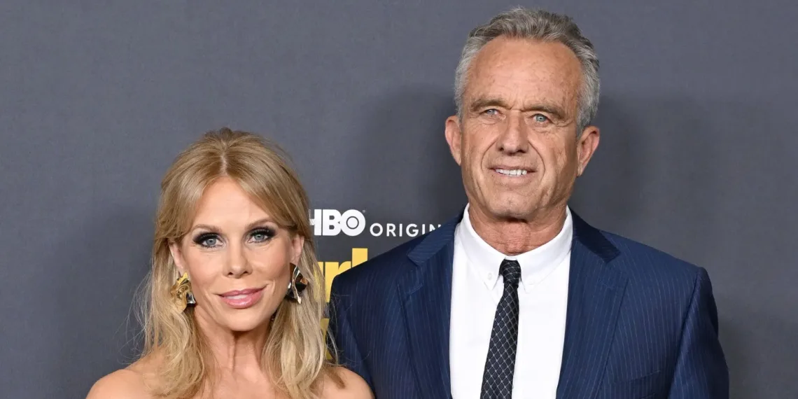 Cheryl Hines and Robert F. Kennedy Jr.