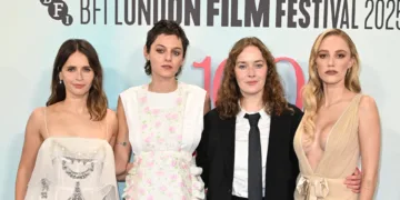 Emma Corrin and Maika Monroe