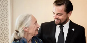 Leonardo DiCaprio Jane Goodall