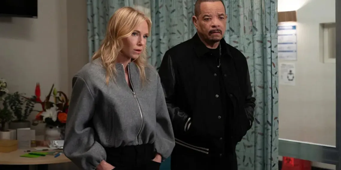 Ice-T Says Budget Cuts, Not Exit Plans, Are Behind His Reduced SVU Role 41 Ice-T Kelli Giddish