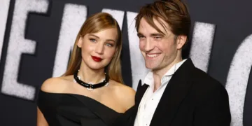 Jennifer Lawrence and Robert Pattinson