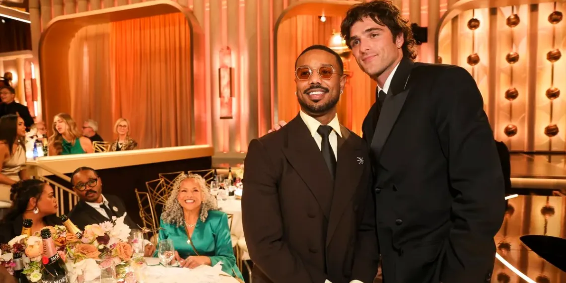 Jacob Elordi and Michael B. Jordan