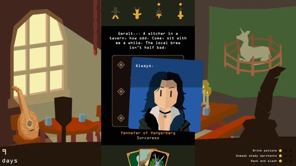 Reigns The Witcher Review