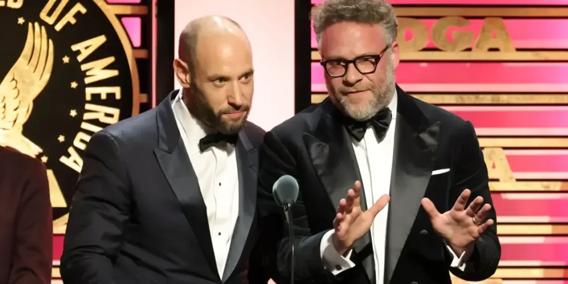 Seth Rogen and Evan Goldberg Win DGA Comedy Directing Prize, Salute Catherine O’Hara 41 The Studio