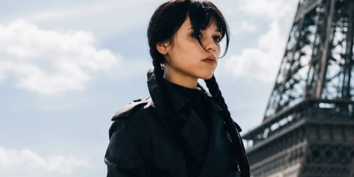 Jenna Ortega Takes Wednesday Addams to Paris in First Season 3 Image 41 Wednesday Season 3