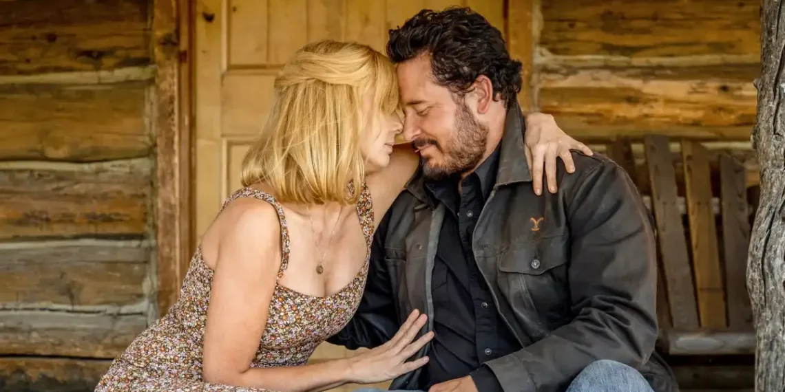 Cole Hauser and Kelly Reilly
