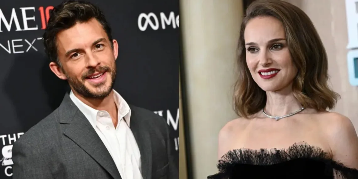 Jonathan Bailey and Natalie Portman