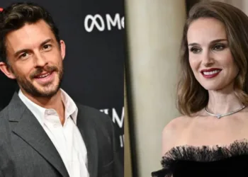 Jonathan Bailey and Natalie Portman
