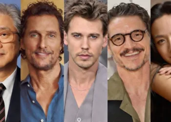 Matthew McConaughey, Austin Butler, Pedro Pascal and Tang Wei