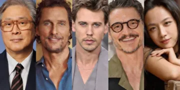 Matthew McConaughey, Austin Butler, Pedro Pascal and Tang Wei