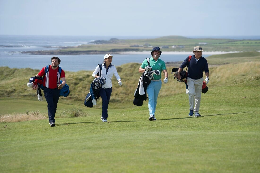 Finnegan’s Foursome Review: Edward Burns Turns Grief Into a Golf Tournament 42 Finnegan’s Foursome Review