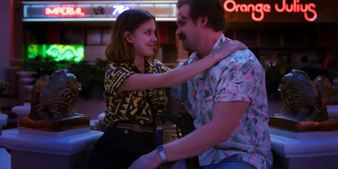 David Harbour Says Lily Allen Album and Brown Rumors Triggered Mental Breakdown 41 Millie Bobby Brown and David Harbour