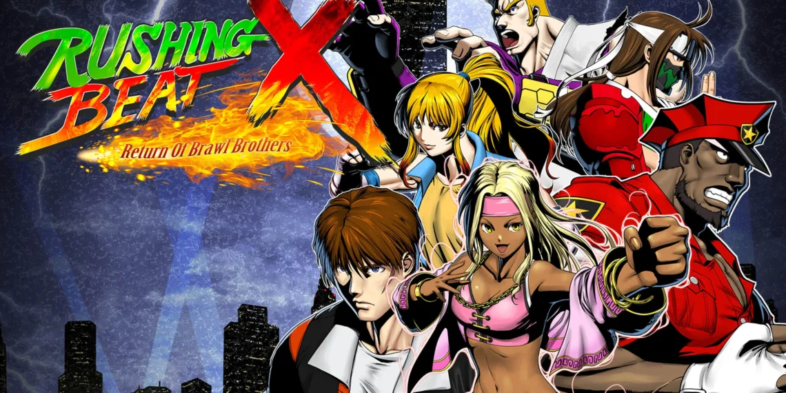 RUSHING BEAT X: Return Of Brawl Brothers Review: Retro Beat 'Em Up Bliss 41 RUSHING BEAT X: Return Of Brawl Brothers Review