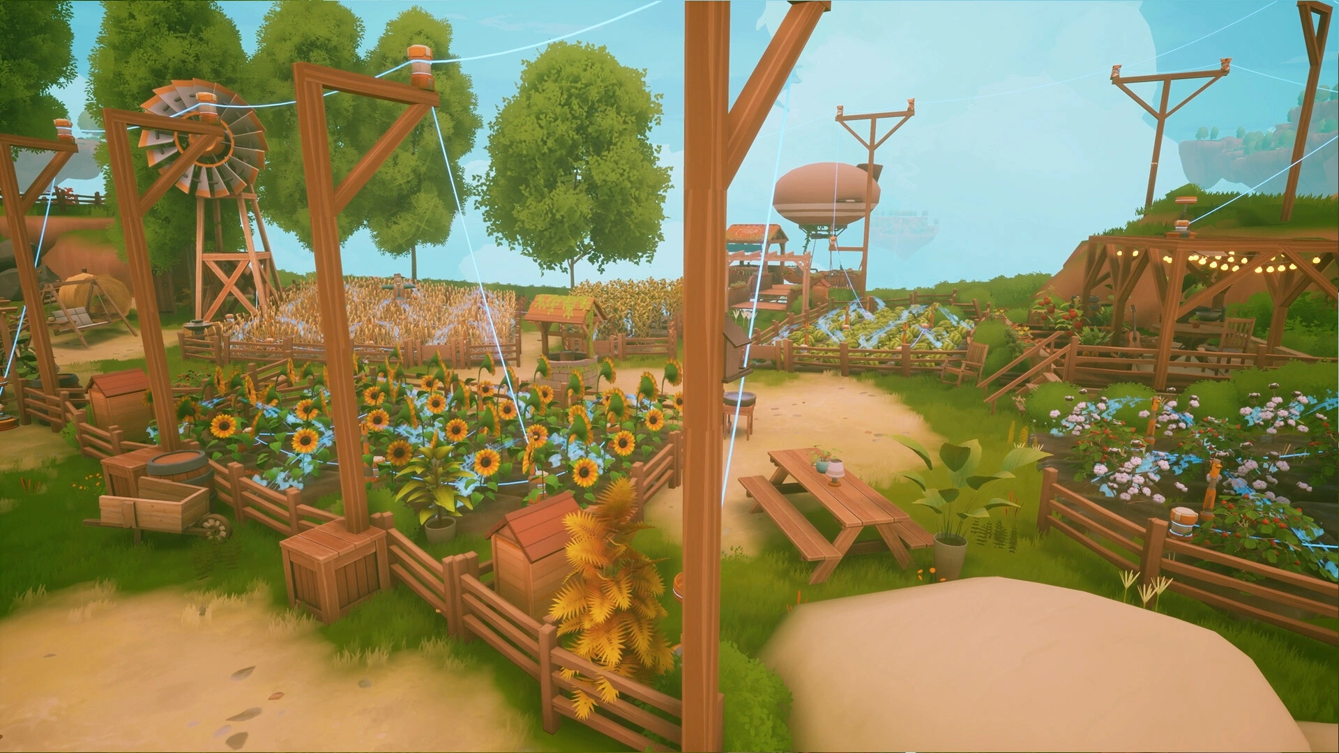 Solarpunk Review: Peaceful Crafting Above the Clouds 42 Solarpunk Review