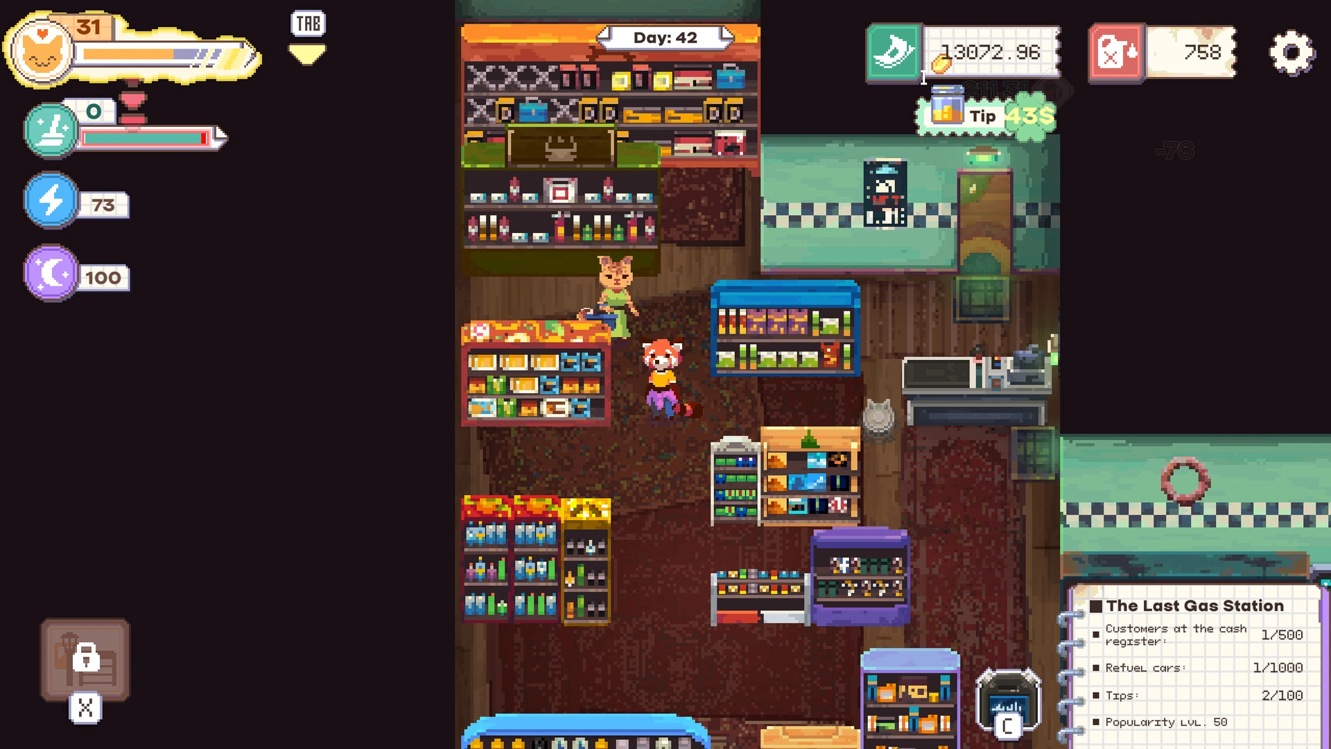 The Last Gas Station Review: A Cozy Sim With Petrol, Pixel Art, and Paranormal Weirdness 43 The Last Gas Station Review