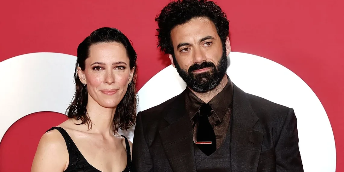 Morgan Spector and Rebecca Hall