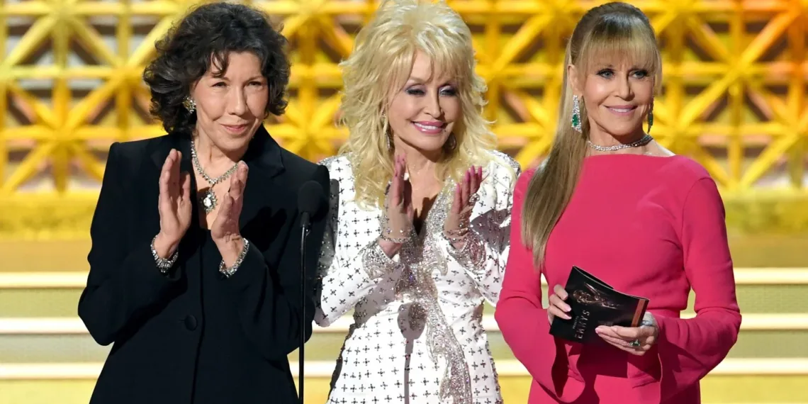 Jane Fonda, Dolly Parton and Lily Tomlin