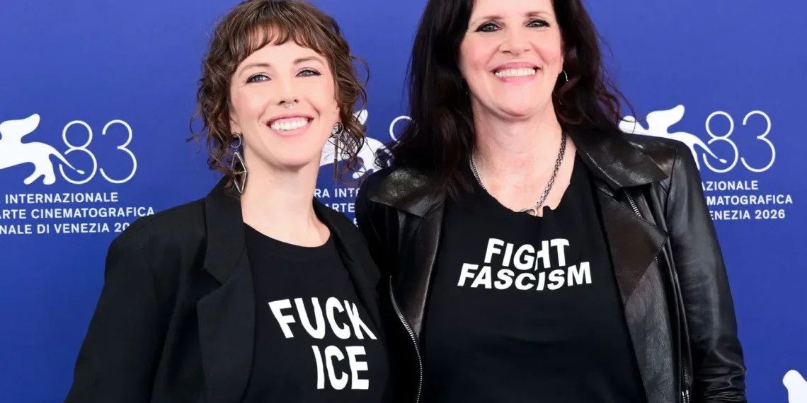 Laura Poitras and Rachel Lauren Mueller