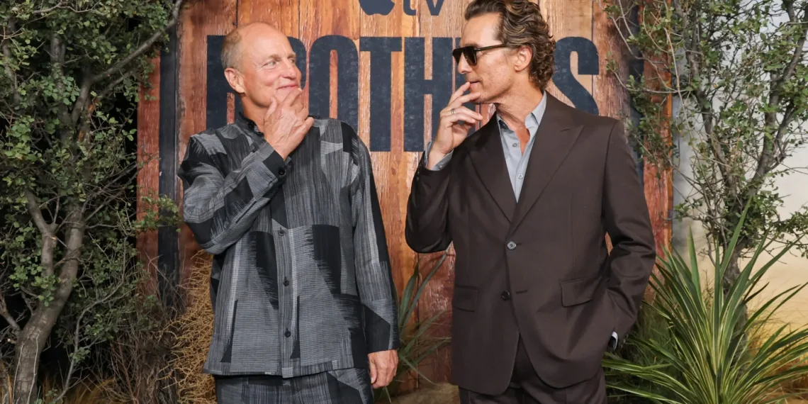 Matthew McConaughey and Woody Harrelson