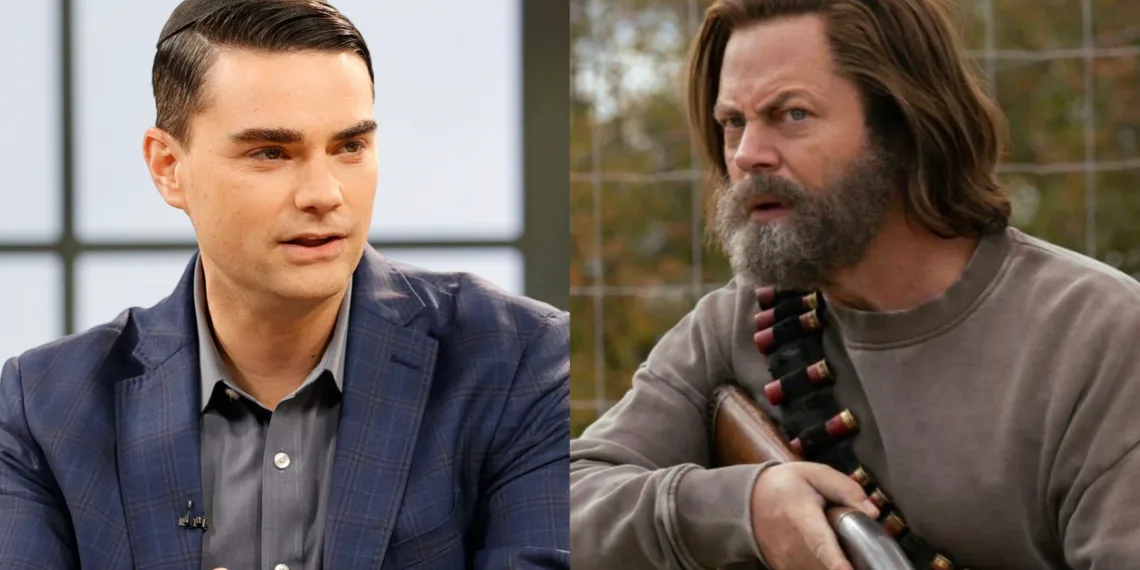 Nick Offerman Ben Shapiro